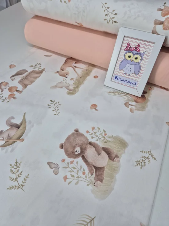 Бебешка хавлия с бродерия 