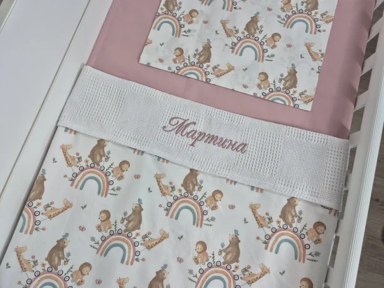 Сет за легло с бродерия 