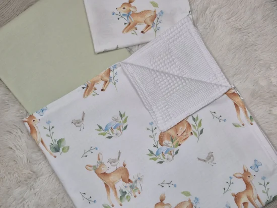 Сет за количка Сърнички, зелено