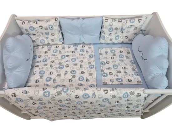 Бебешки обиколник за кошара Сини лъвчета