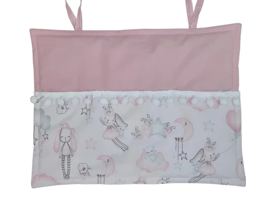 Органайзер за кошара Зайчета, пудра