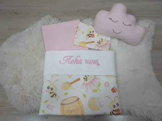 Комплект за количка и облаче Мед
