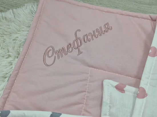 Зимно порт бебе Сърчица, пудра