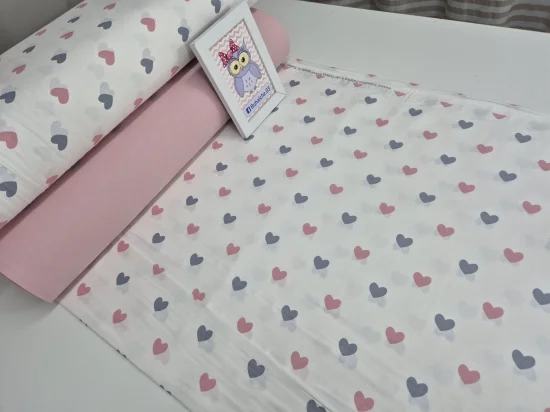 Комплект за количка Сърчица, пудра