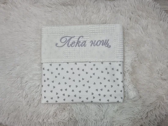 Бебешка лека завивка с бродерия